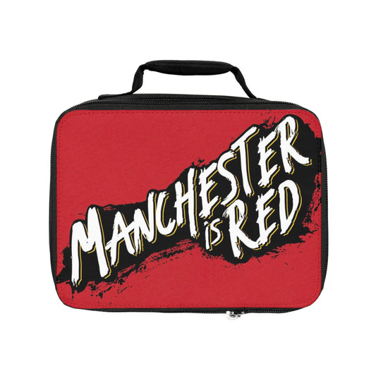 Manchester Is Red Lunch Bag
